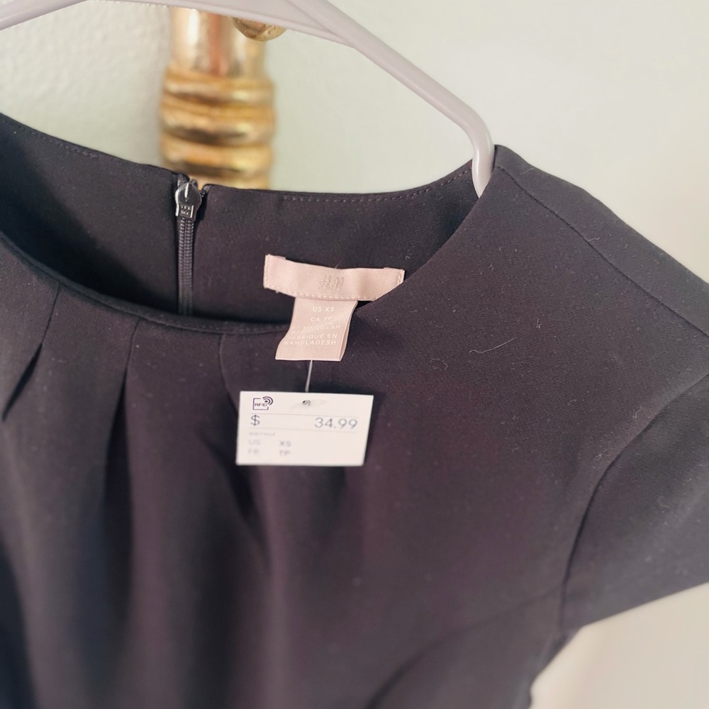 NWT H&M Black Dress - Picture 7 of 9